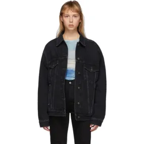 Acne Studios Black Bla Konst Denim 200 Jacket