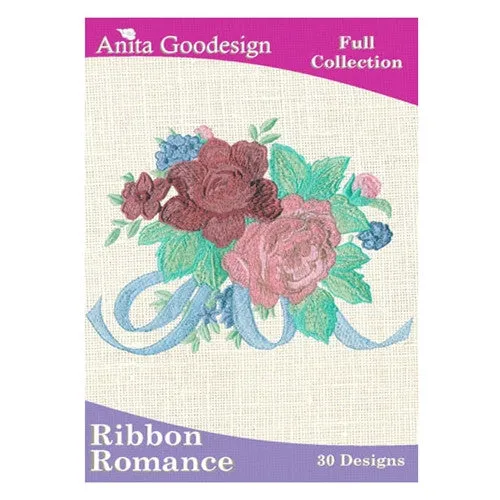 Anita Goodesign Ribbon Romance Embroidery Collection