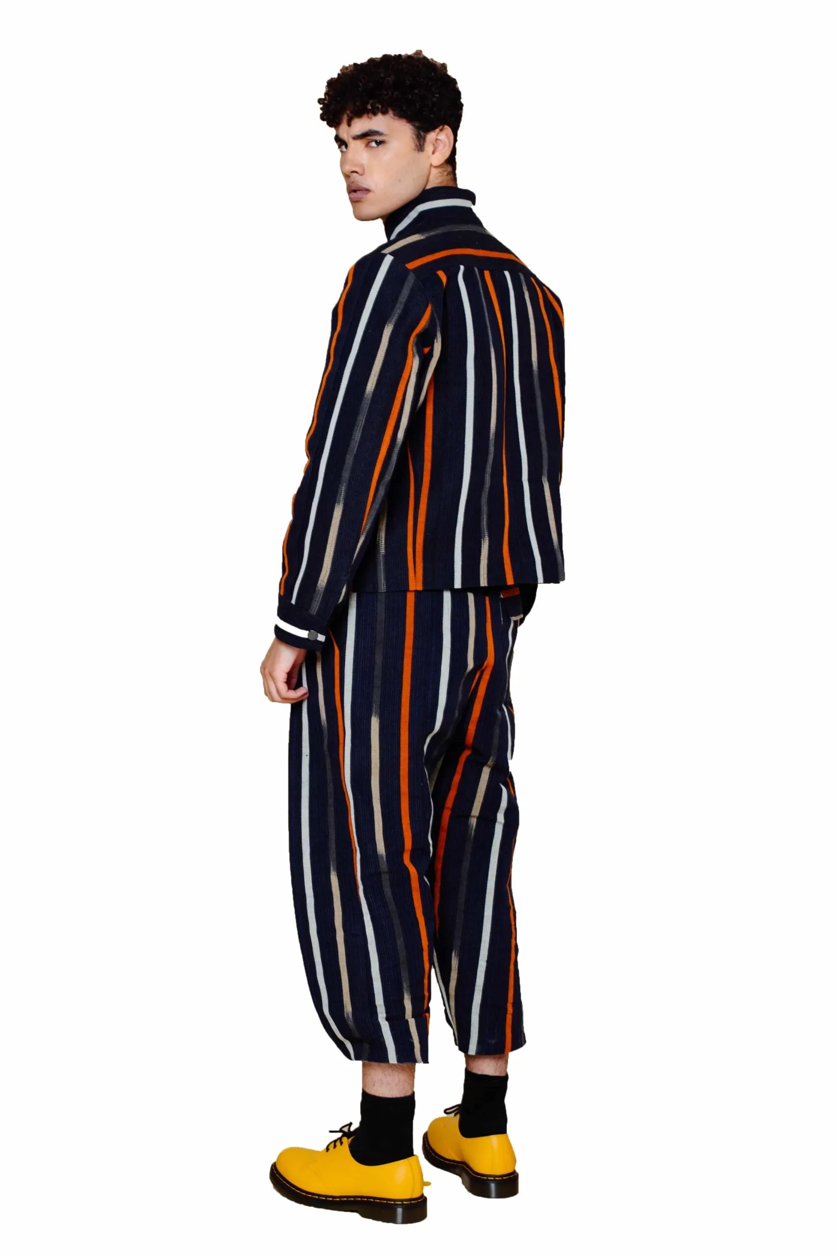 Aso-Oke Denim Jacket - Multicolour