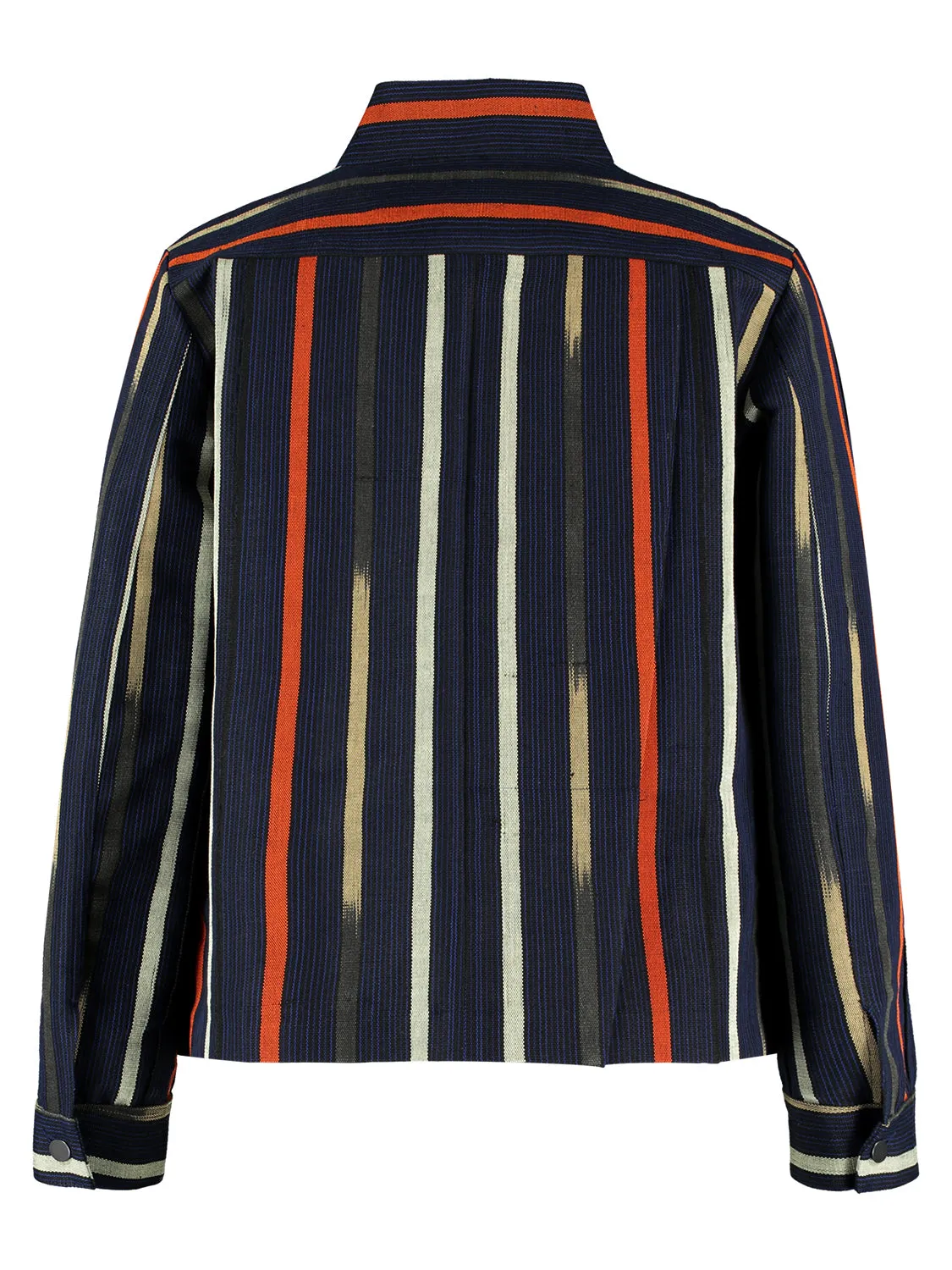 Aso-Oke Denim Jacket - Multicolour