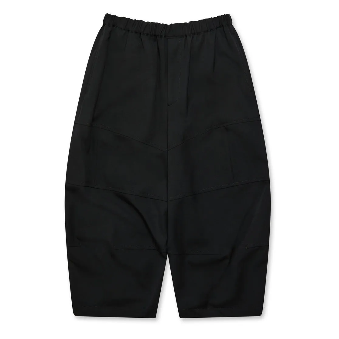 BLACK Comme Des Garçons Barrel Leg Trousers (Black)
