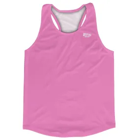 Blank Hot Pink Running Racerback Singlet Track Tops Made In USA