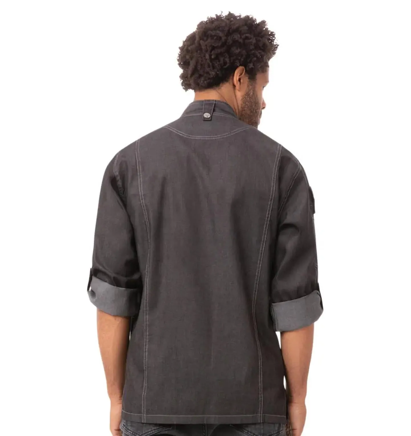 Blue Denim Chef Jacket | Chef Works Gramercy