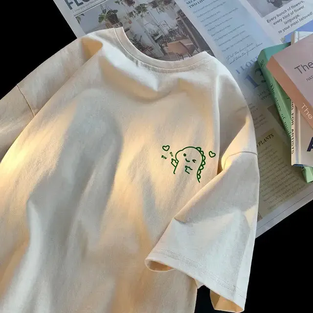 Dino Cute Matching Shirts for Couples