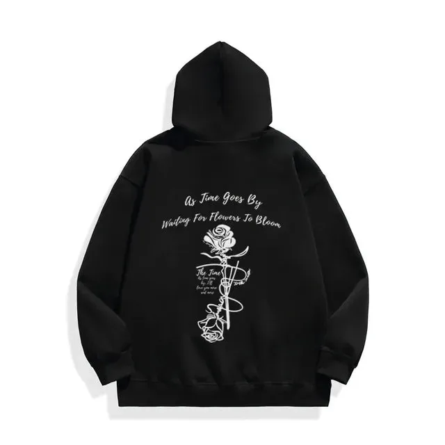 Flower Cute Matching Hoodies for Couples