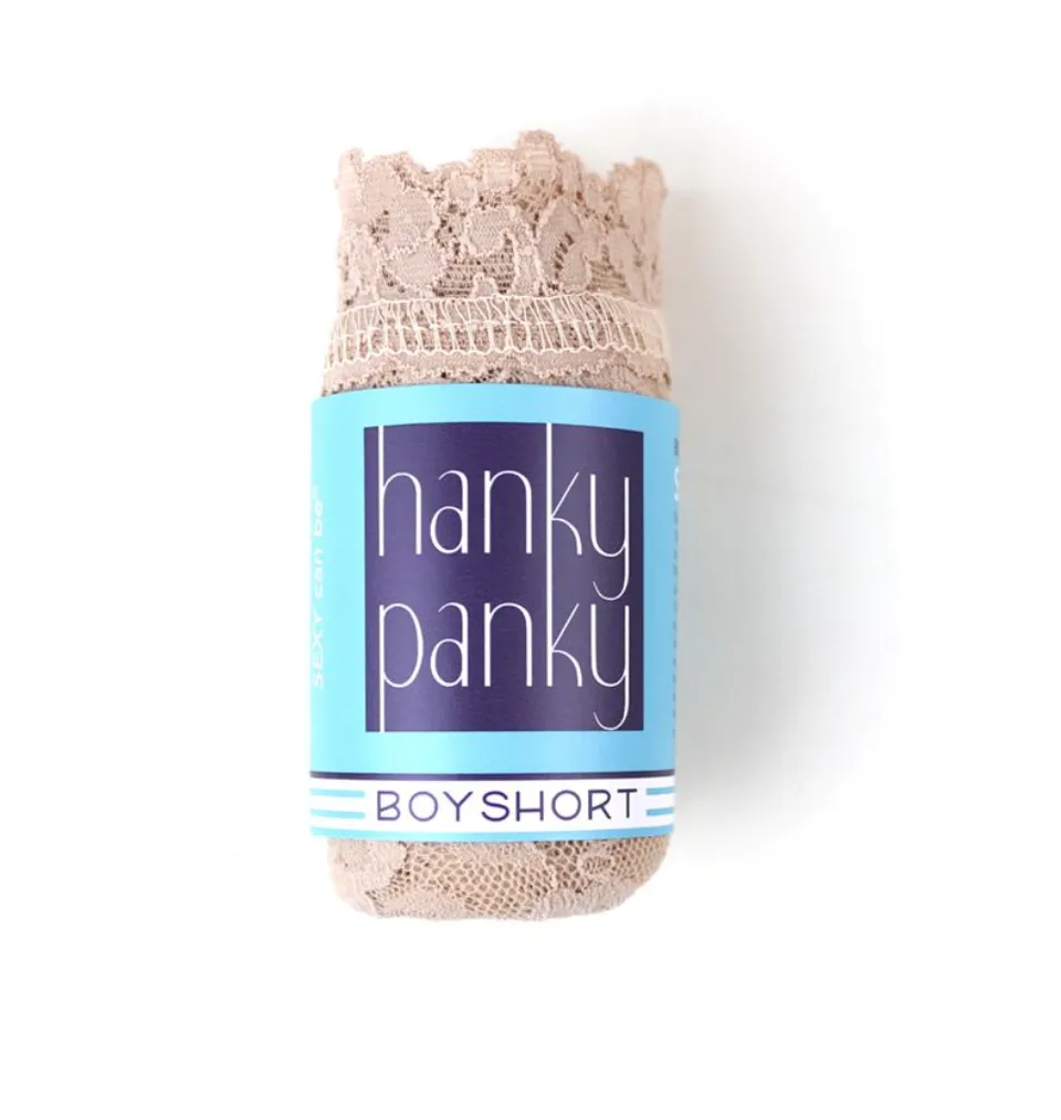 Hanky Panky Mid Rise Signature Stretch Lace Boyshorts