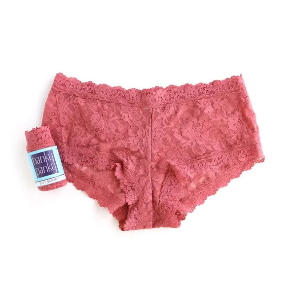 Hanky Panky Mid Rise Signature Stretch Lace Boyshorts