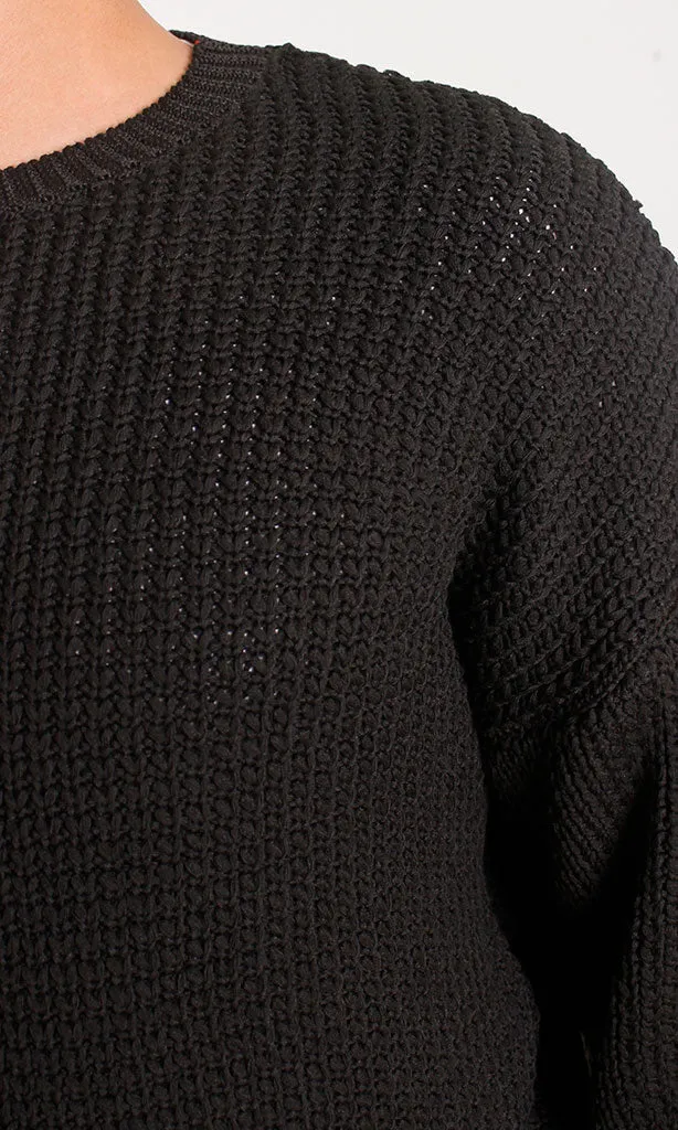O198299-W24M037-TRICOT -BLACK (MPL)