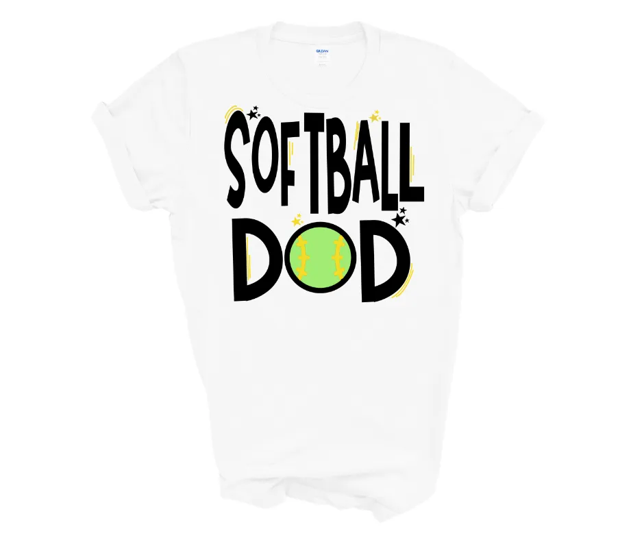 Softball dad shirt