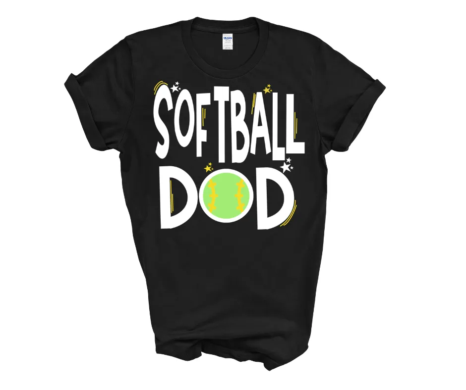 Softball dad shirt